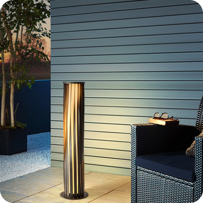 Decorative Solar Bollard Light