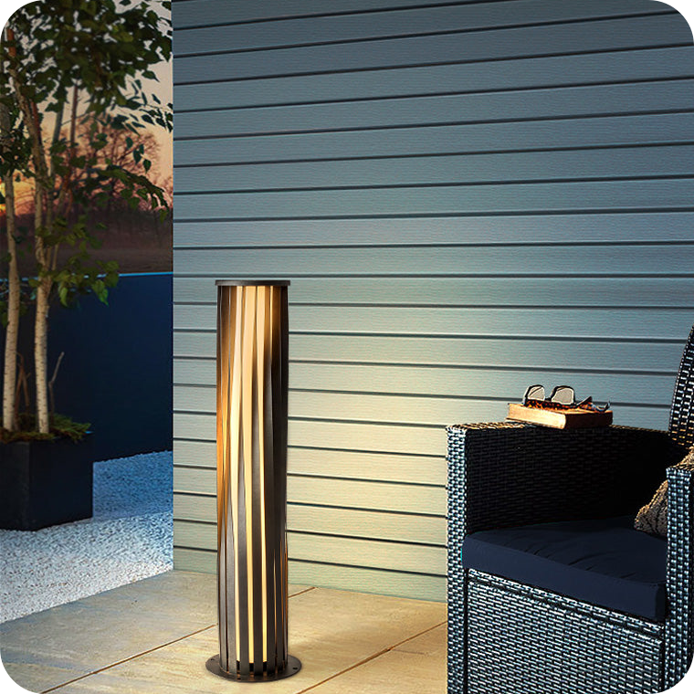 Decorative Solar Bollard Light