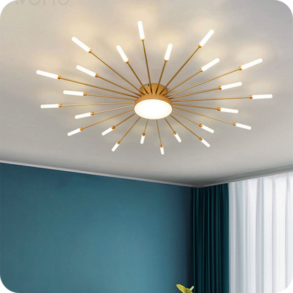 Fireworks Swirl Ceiling Light