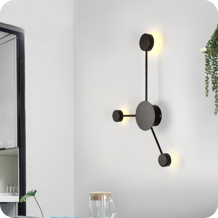 Multi-light Sculptural Wall Sconce