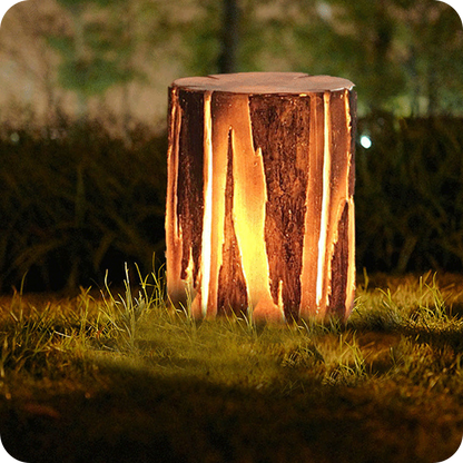 Stump Bollard Light Christmas Lights