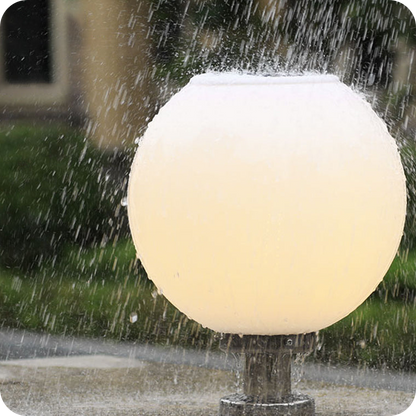 Globe Outdoor Pillar Light