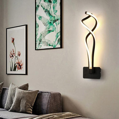 Musical Note Sculptural Wall Sconce