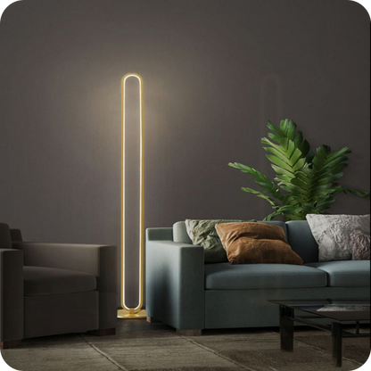 Oval Skinny Floor Lamp