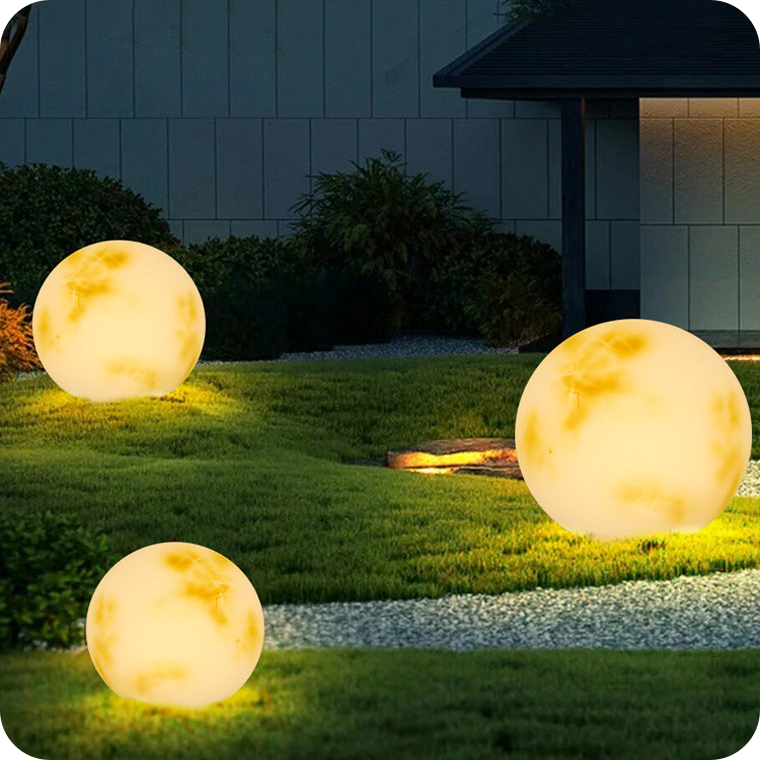 Solar Globe Lawn Light Christmas Lights