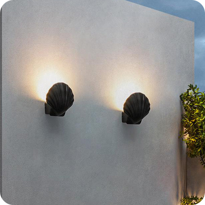 Waterproof Shell Outdoor Sconce