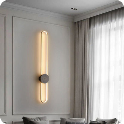 Long Oval LED Wall Sconce