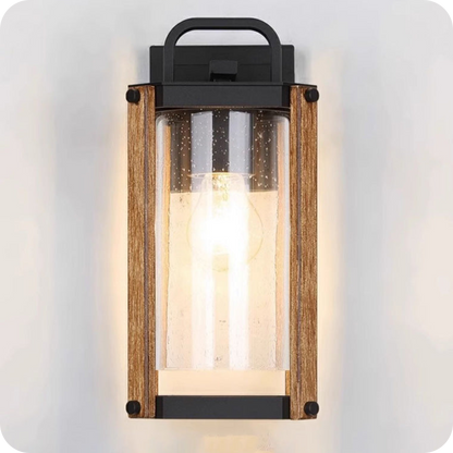 Rustic Outdoor Wall Lantern