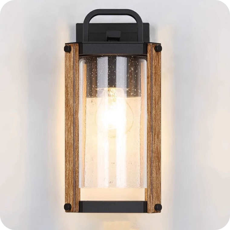 Rustic Outdoor Wall Lantern