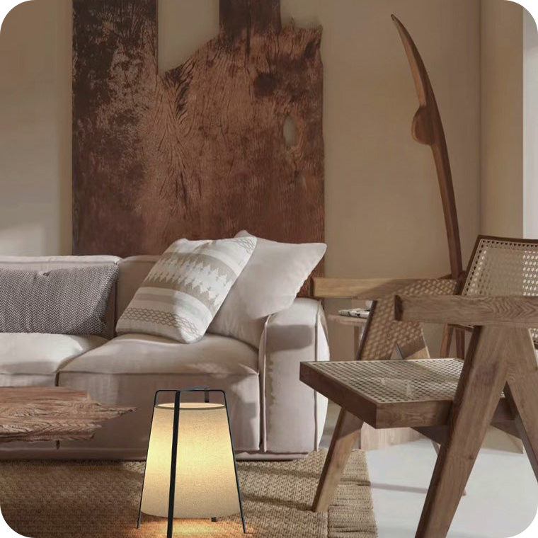 Designer Short Lantern Floor Lamp