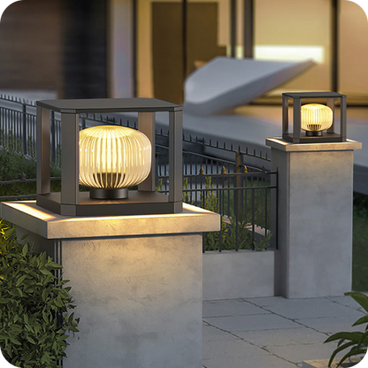 Solar Pillar Light