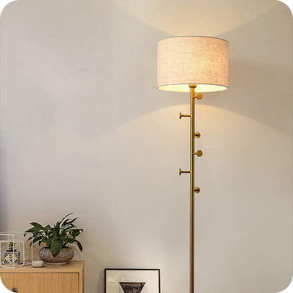 Coat Rack Tree Floor Lamp