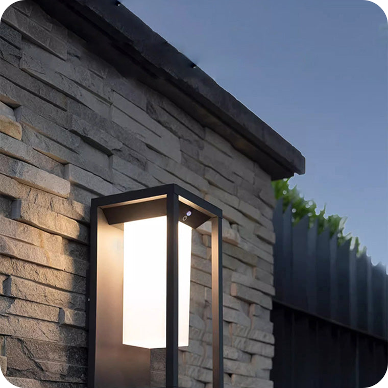 Solar Outdoor Wall Lantern