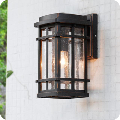 Rustic Outdoor Wall Light