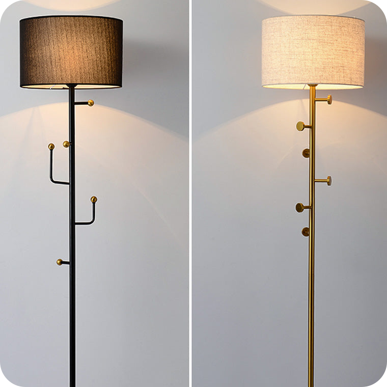 Coat Rack Tree Floor Lamp