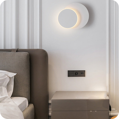 Eclipses Round Wall Sconce