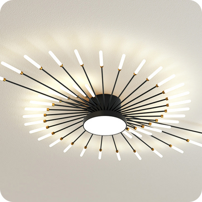 Fireworks Swirl Ceiling Light