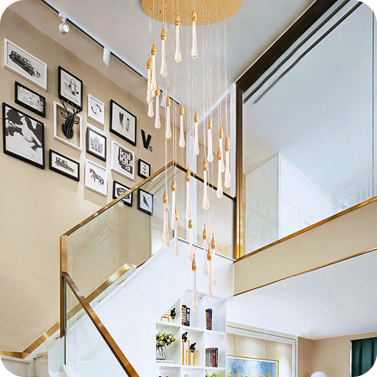 Raindrop Crystal chandelier