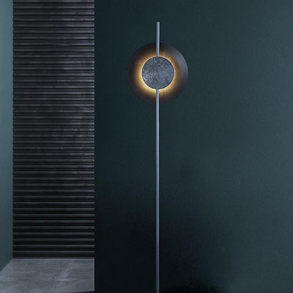 Solar Eclipse Round Floor Lamps