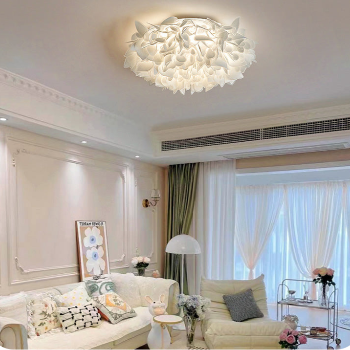 Pedal Flush Mount Ceiling Light