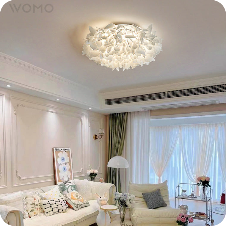 Pedal Flush Mount Ceiling Light