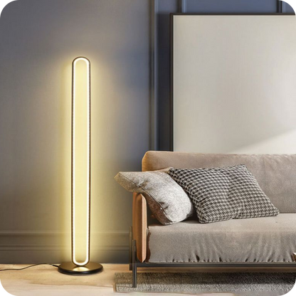 Oval Skinny Floor Lamp