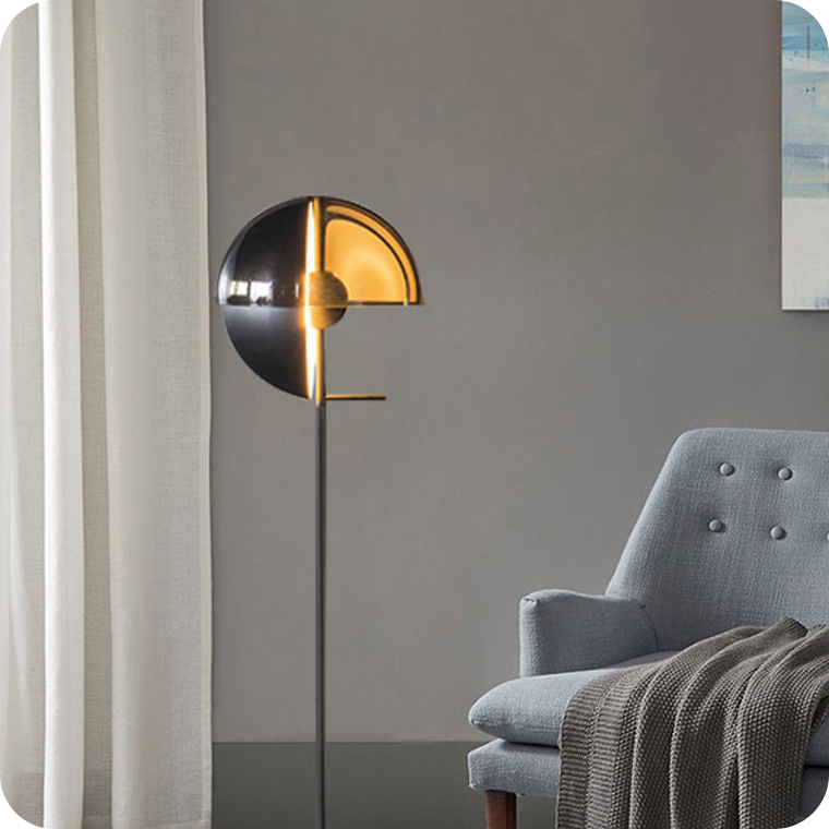 Half-spheres Floor Lamp