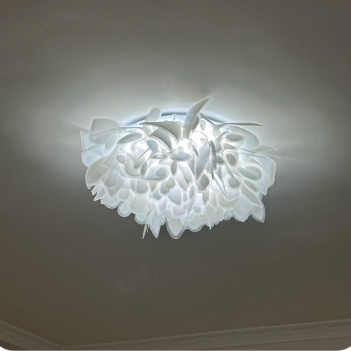 Pedal Flush Mount Ceiling Light