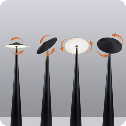 Adjustable Cone Mushroom Floor Lamps