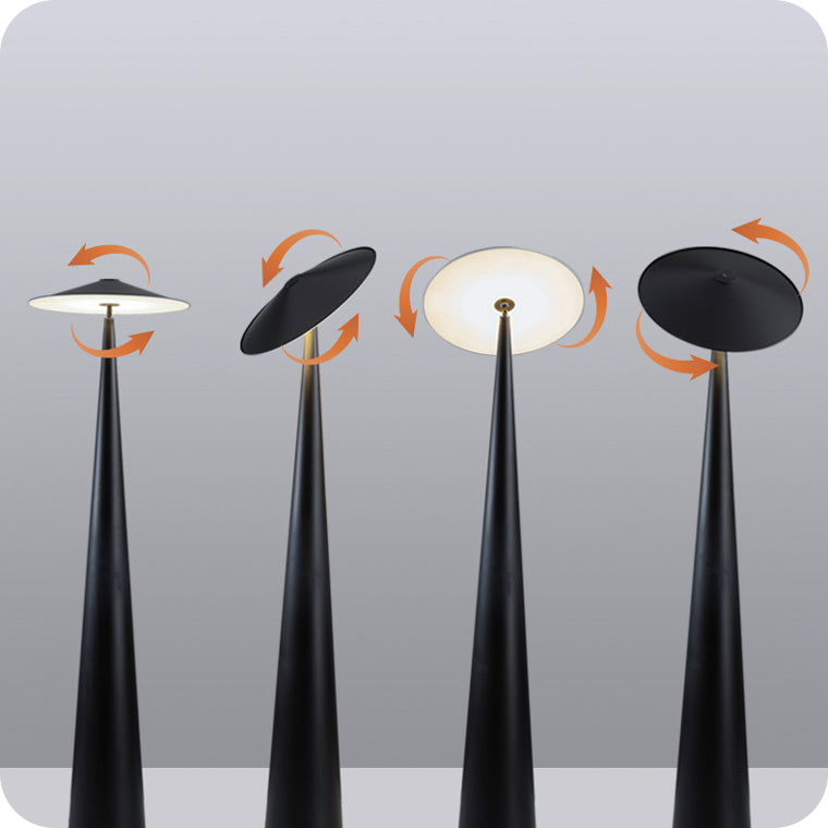 Adjustable Cone Mushroom Floor Lamps