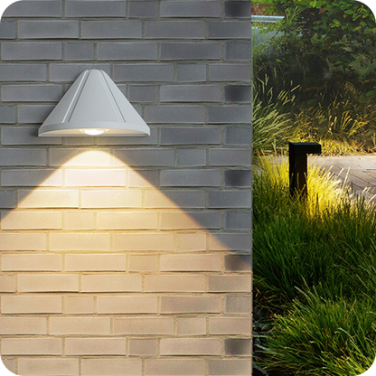 Cone Outdoor Wall Light