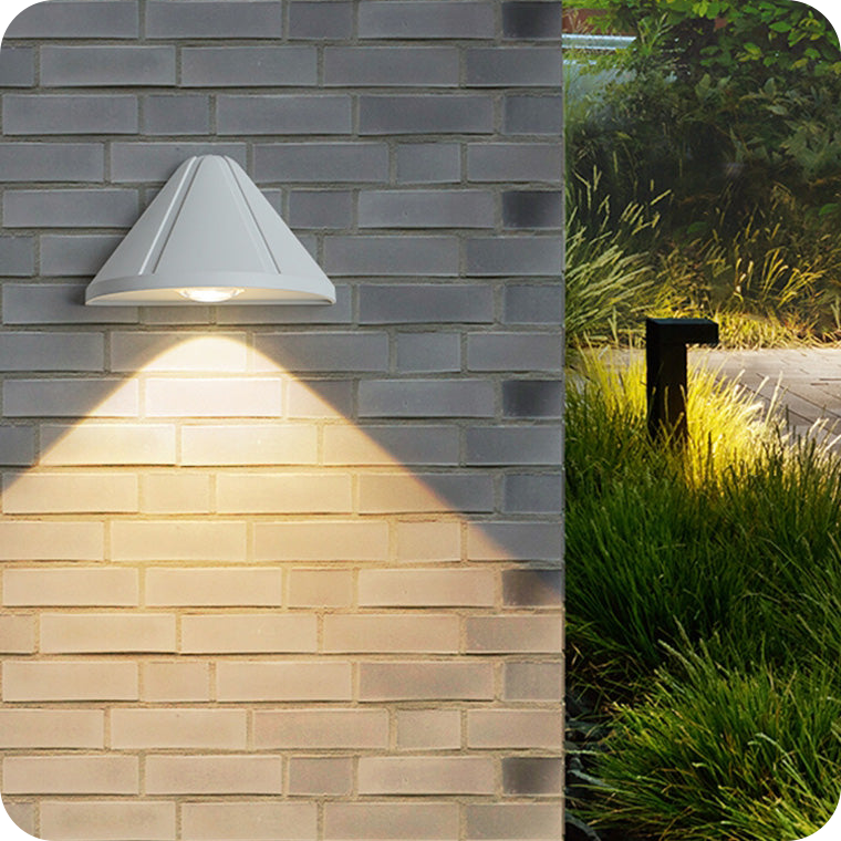 Cone Outdoor Wall Light