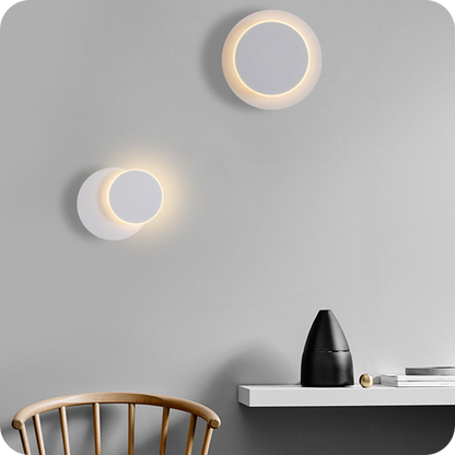 Eclipses Round Wall Sconce