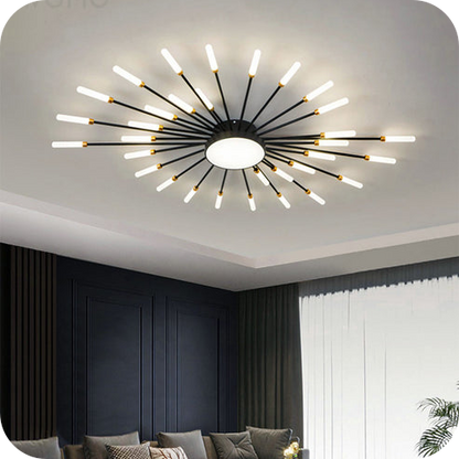 Fireworks Swirl Ceiling Light