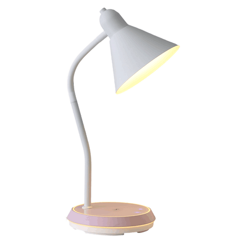 Dimmable Touch Flexible Gooseneck Desk Lamp with Wireless Charger