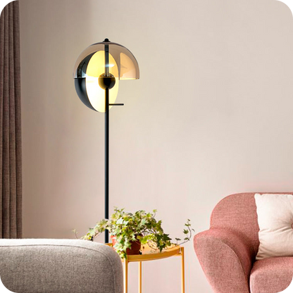 Half-spheres Floor Lamp