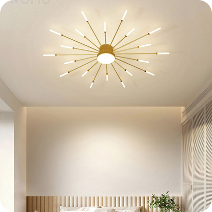 Fireworks Swirl Ceiling Light