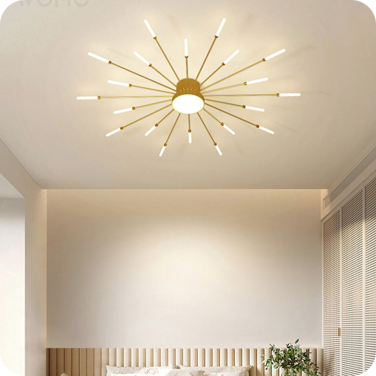 Fireworks Swirl Ceiling Light