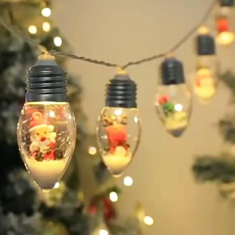 LED wishing bottle Christmas decorative light string