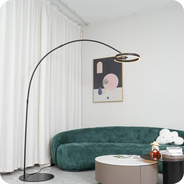 Circular Arc Floor Lamp