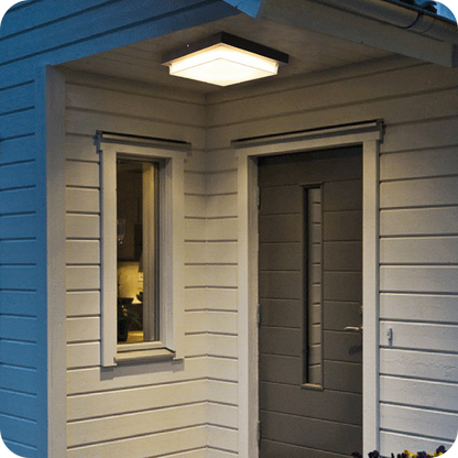 Square Outdoor Ceiling Light