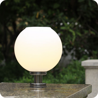 Globe Outdoor Pillar Light