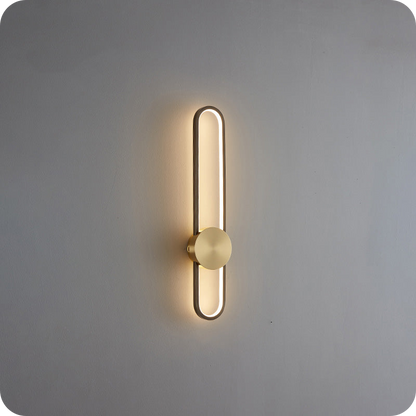 Long Oval LED Wall Sconce