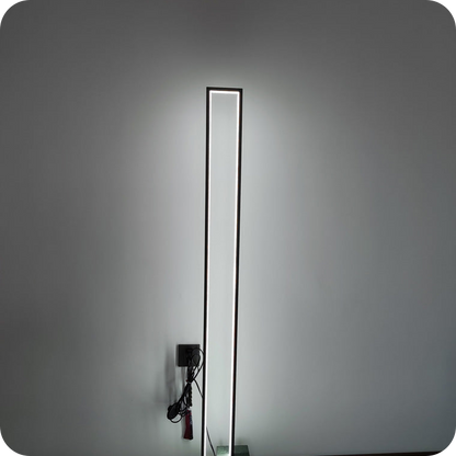 Rectangular LED Marble Floor Lamp