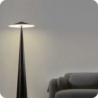 Adjustable Cone Mushroom Floor Lamps