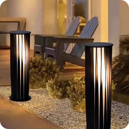 Decorative Solar Bollard Light