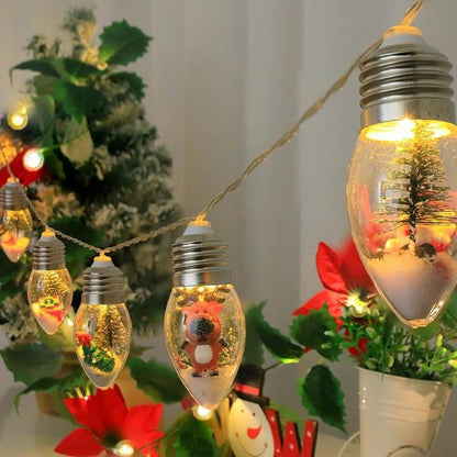 LED wishing bottle Christmas decorative light string