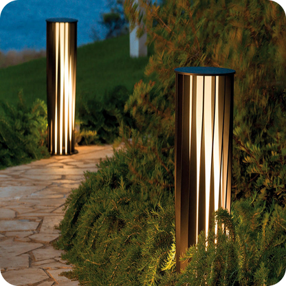 Decorative Solar Bollard Light