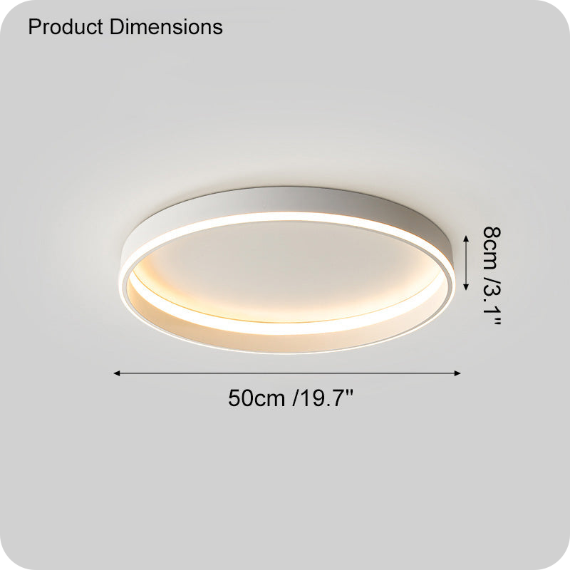 Low Profile Round Ceiling Light