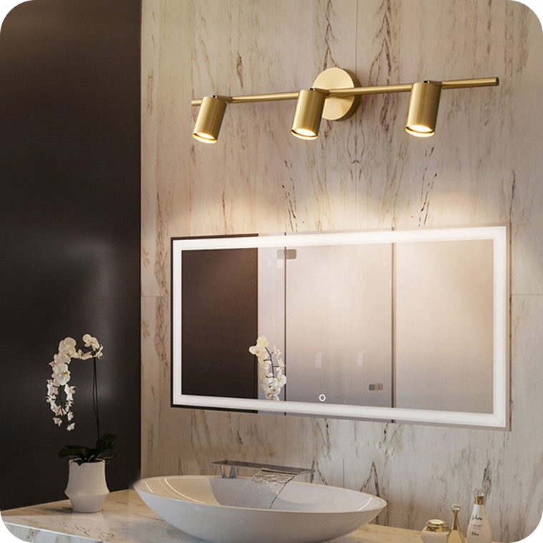 3or4-Light Vanity Bathroom Sconce for Mirror